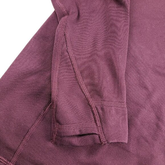 Patagonia Crosstek 1/4 Zip Jacket Womens Small Burgundy Long Sleeve Pullover - Picture 9 of 13